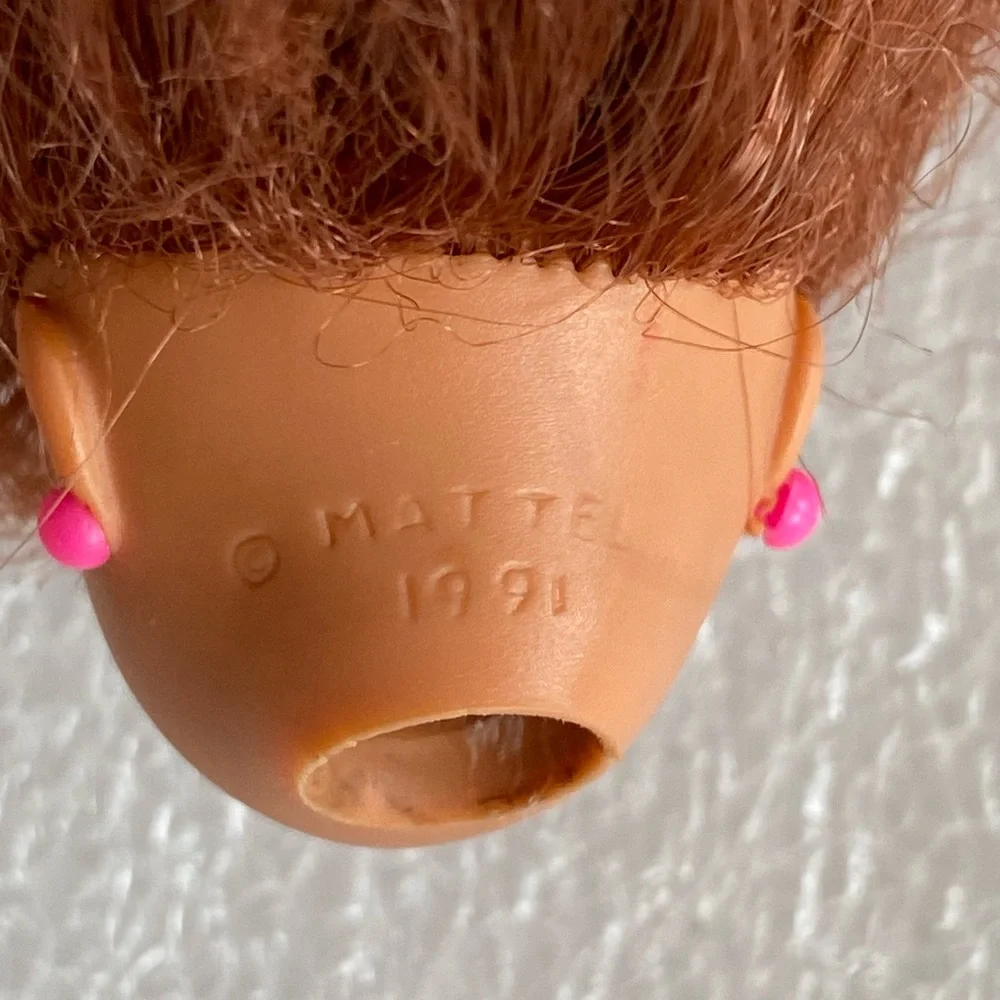 Vintage 1990s Barbie Stacie's Friend WHITNEY Doll - HEAD Replacement Only